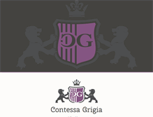 Tablet Screenshot of contessagrigia.com